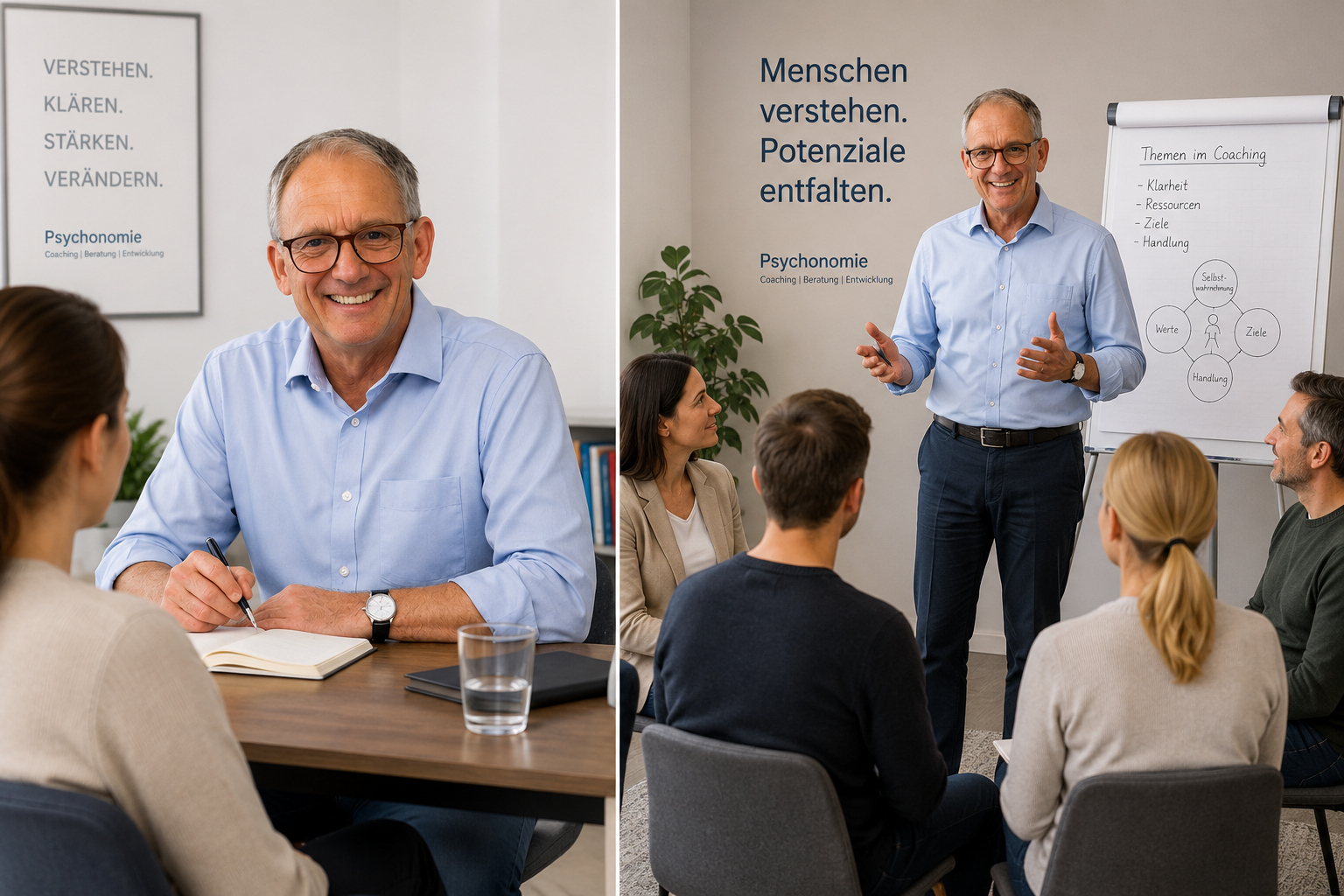 Personal coaching und group coaching