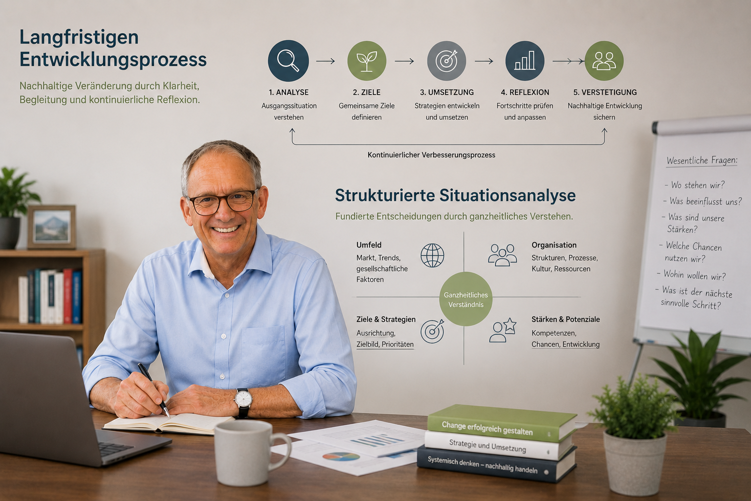 langfristiger Entwicklungsprozess und strukturierte Situationsanalyse